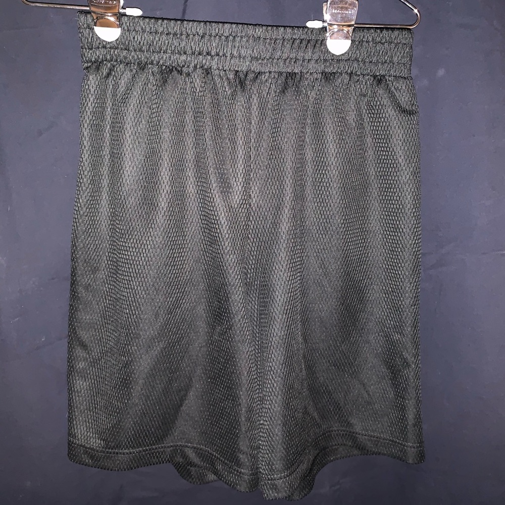 Black basketball shorts